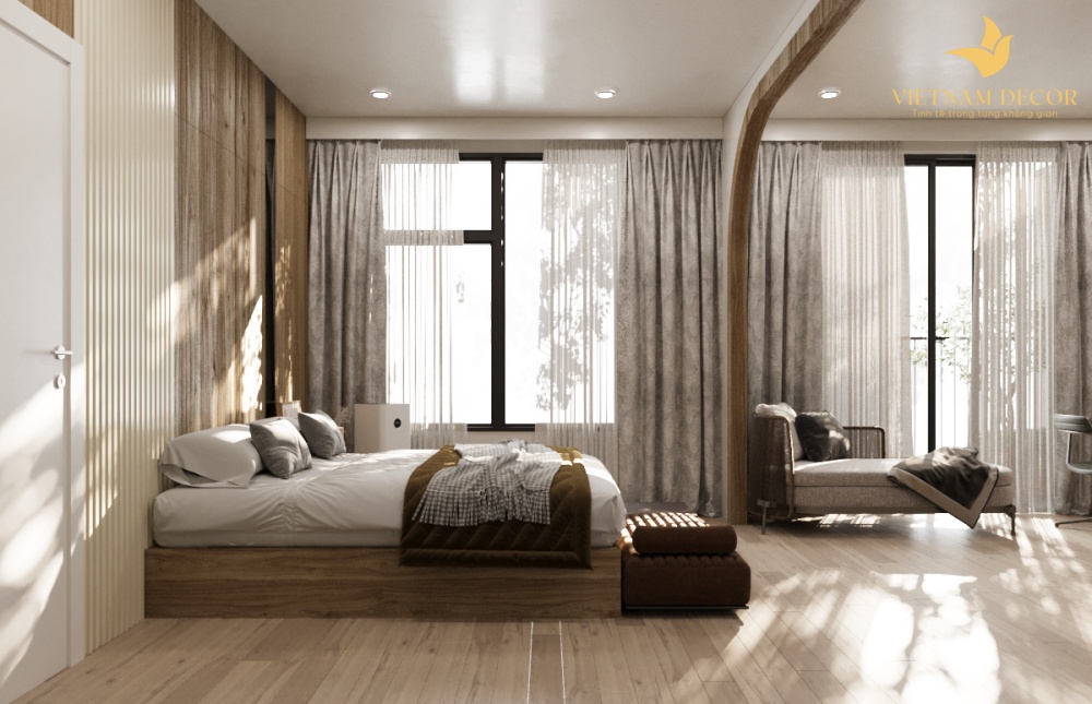 thiết kế nội thất phòng khách cho chung cư 3 phòng ngủ
