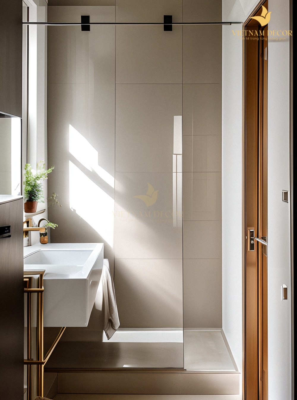 mẫu thiết kế nội thất phòng tắm CHUNG CƯ RIVERFRONT RESIDENCE QUẬN 2