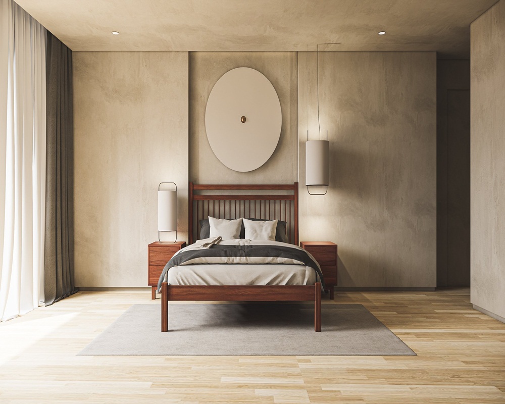 nội thất phòng ngủ gỗ tự nhiên