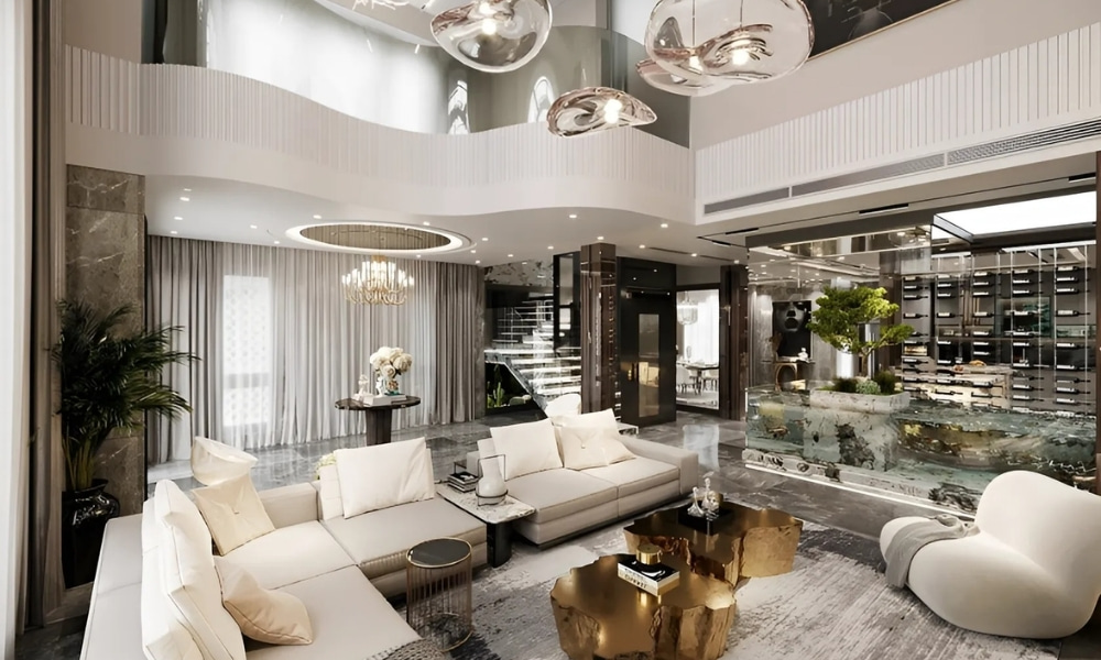 thiết kế nội thất luxury