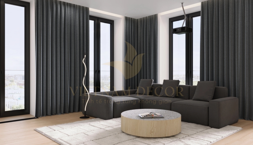 phong cách hiện đại tối giản