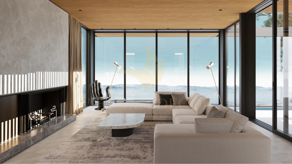 nhà phong cách hiện đại tối giản