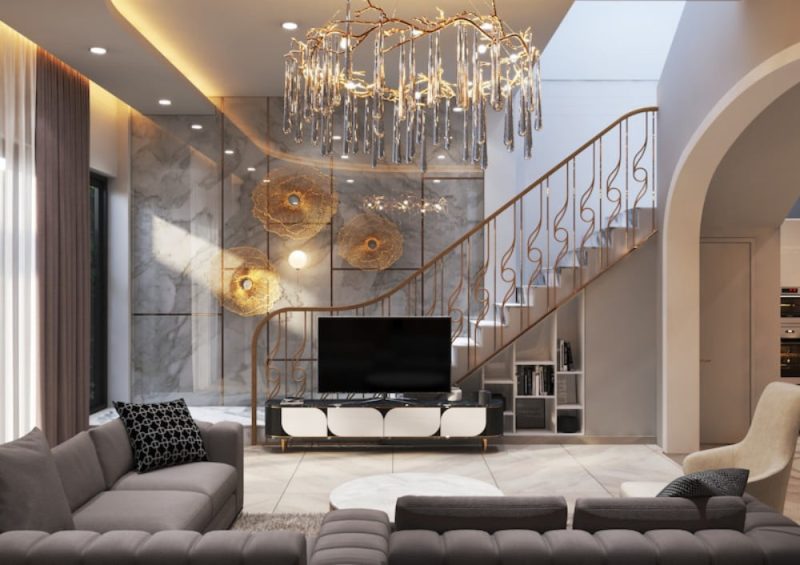 thiết kế nội thất biệt thự luxury