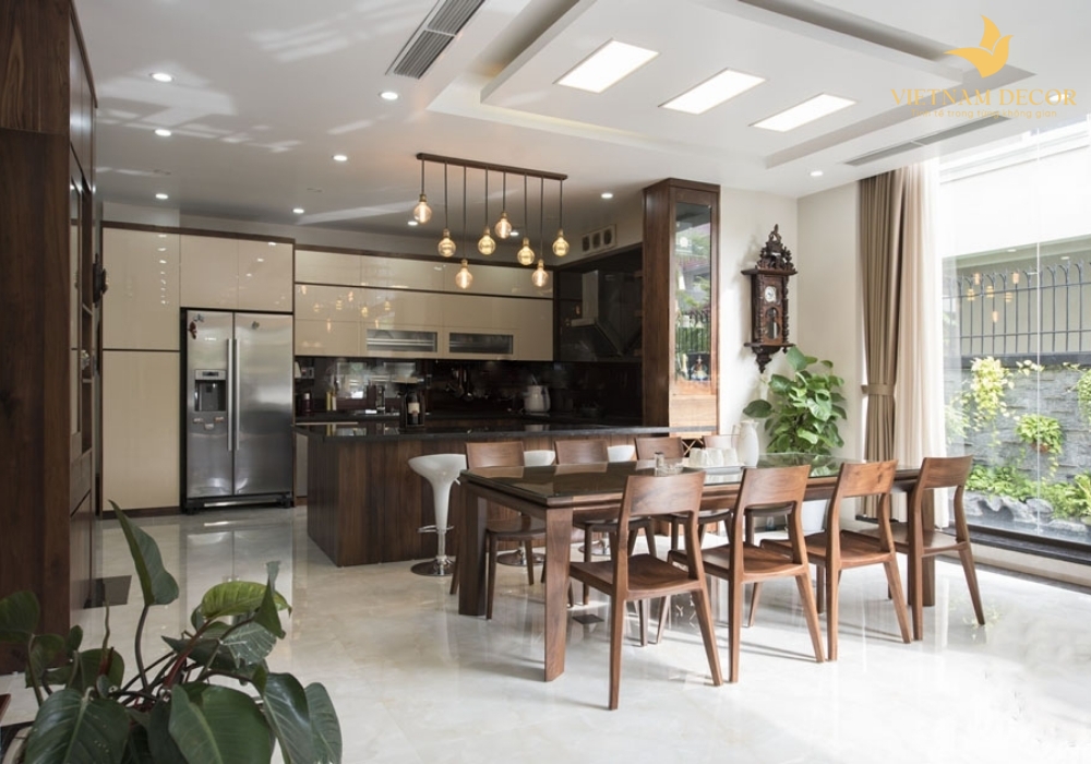 thiết kế gian bếp