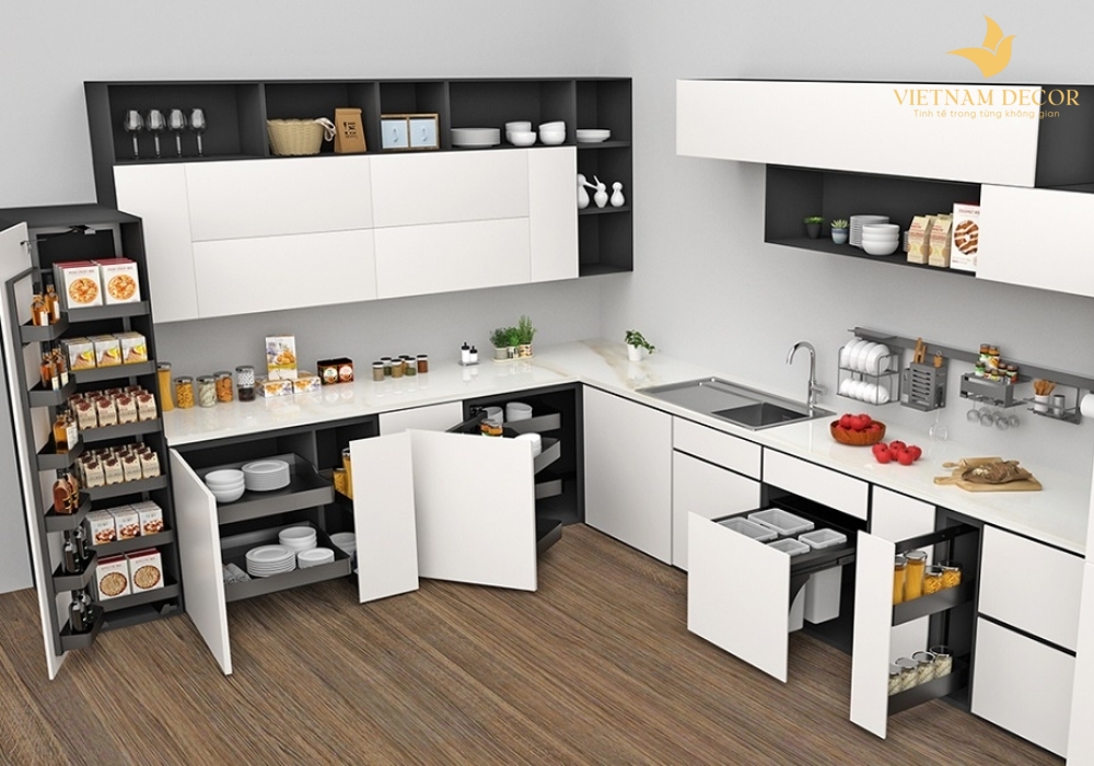 thiet kế nhà bếp