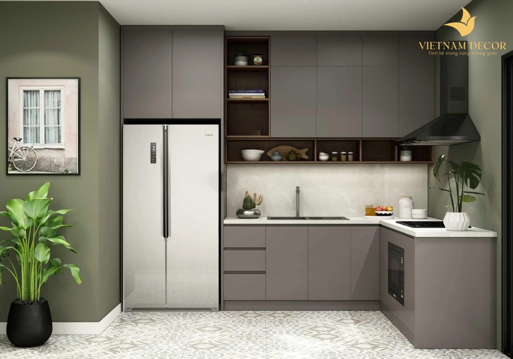 thiết kế phòng bếp đẹp