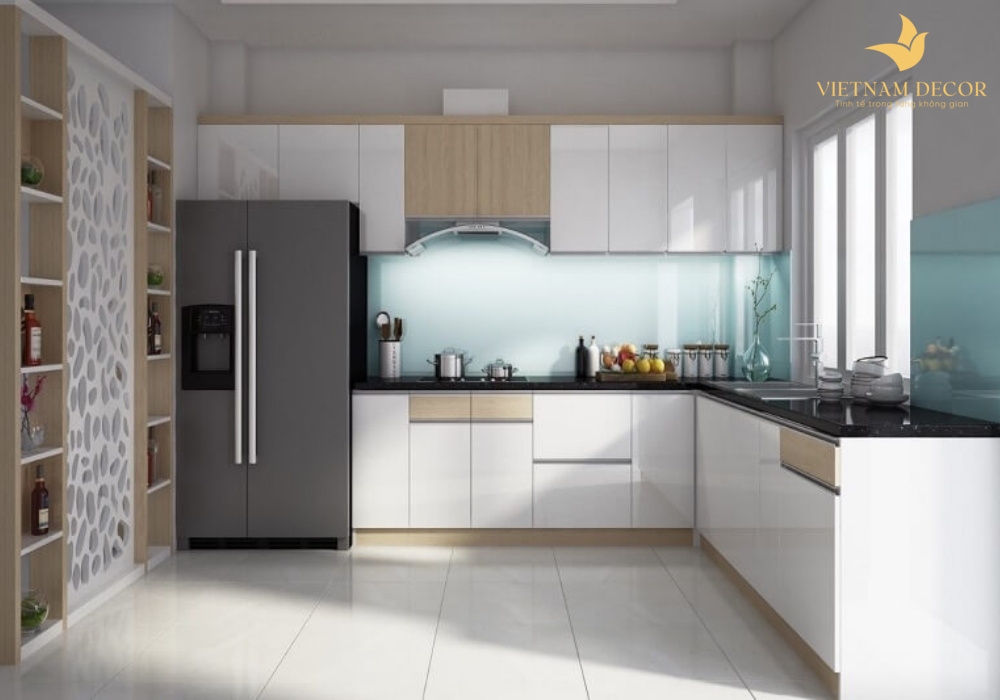 nhà bếp đẹp đơn giản