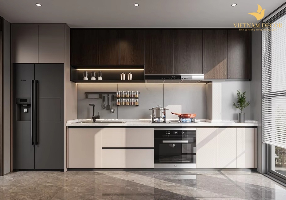 mẫu phòng bếp đẹp hiện đại