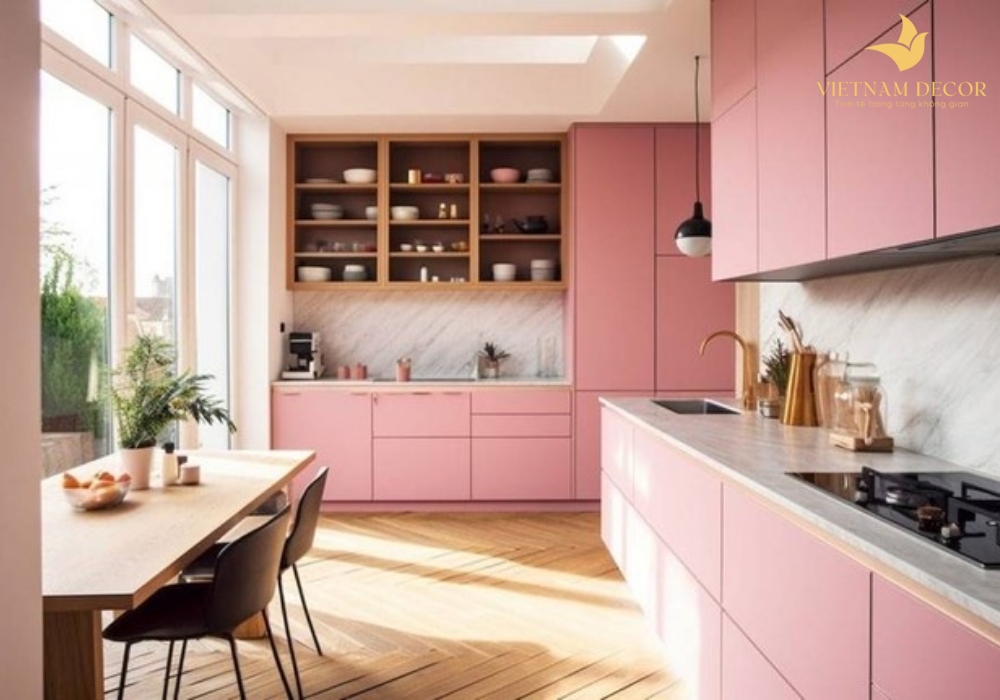 nội thất nhà bếp đơn giản
