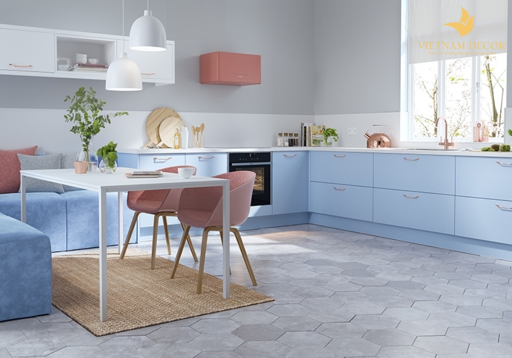 không gian nhà bếp đẹp