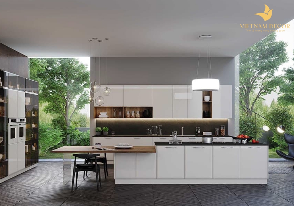 thiết kế nội thất nhà bếp