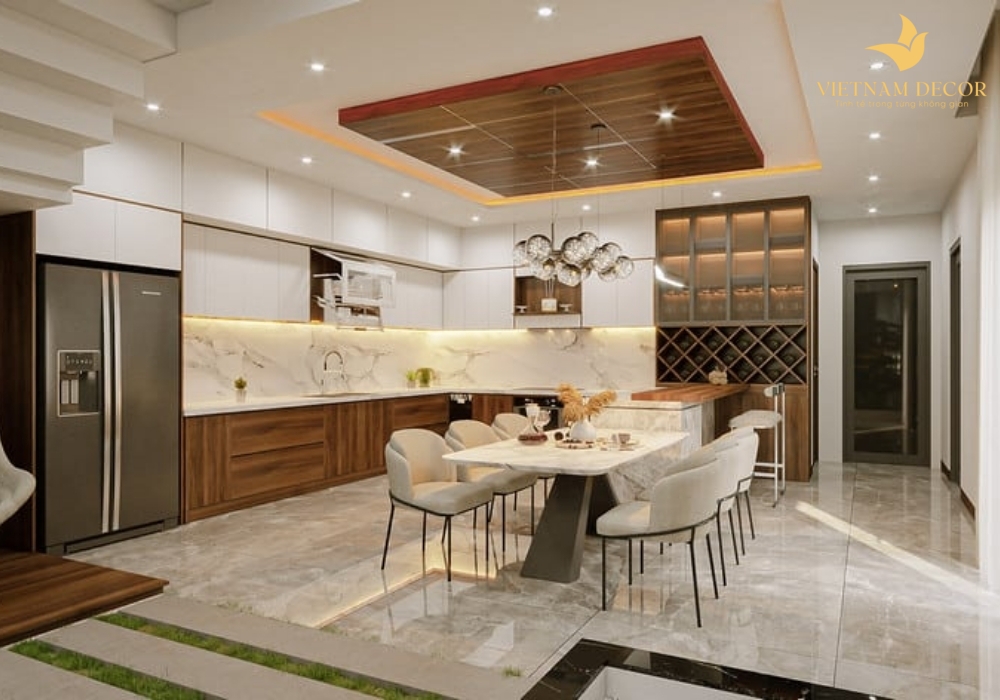 các mẫu nhà bếp đẹp hiện đại