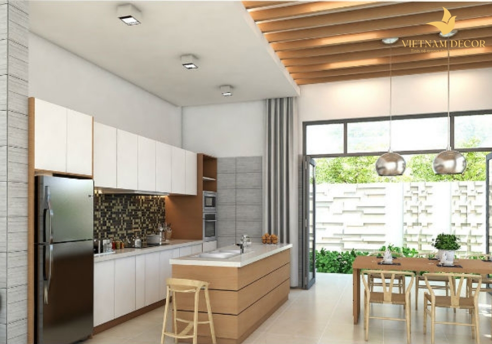 nội thất phòng bếp hiện đại