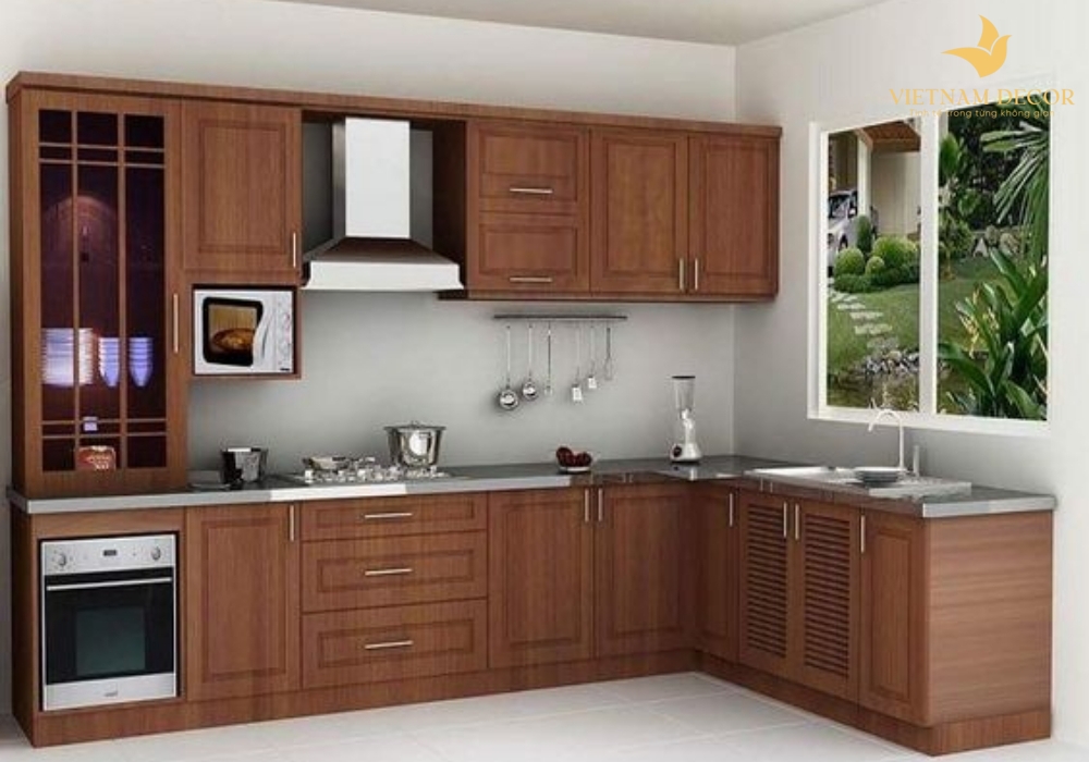 nhà bếp hiện đại sang trọng