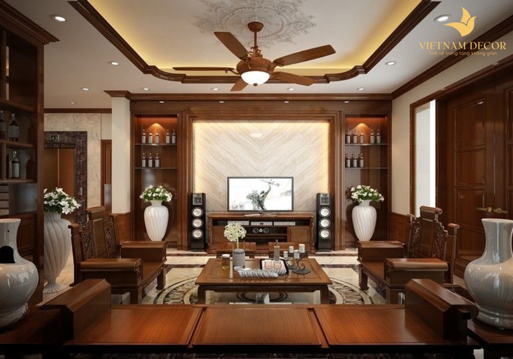 phòng khách đẹp hiện đại