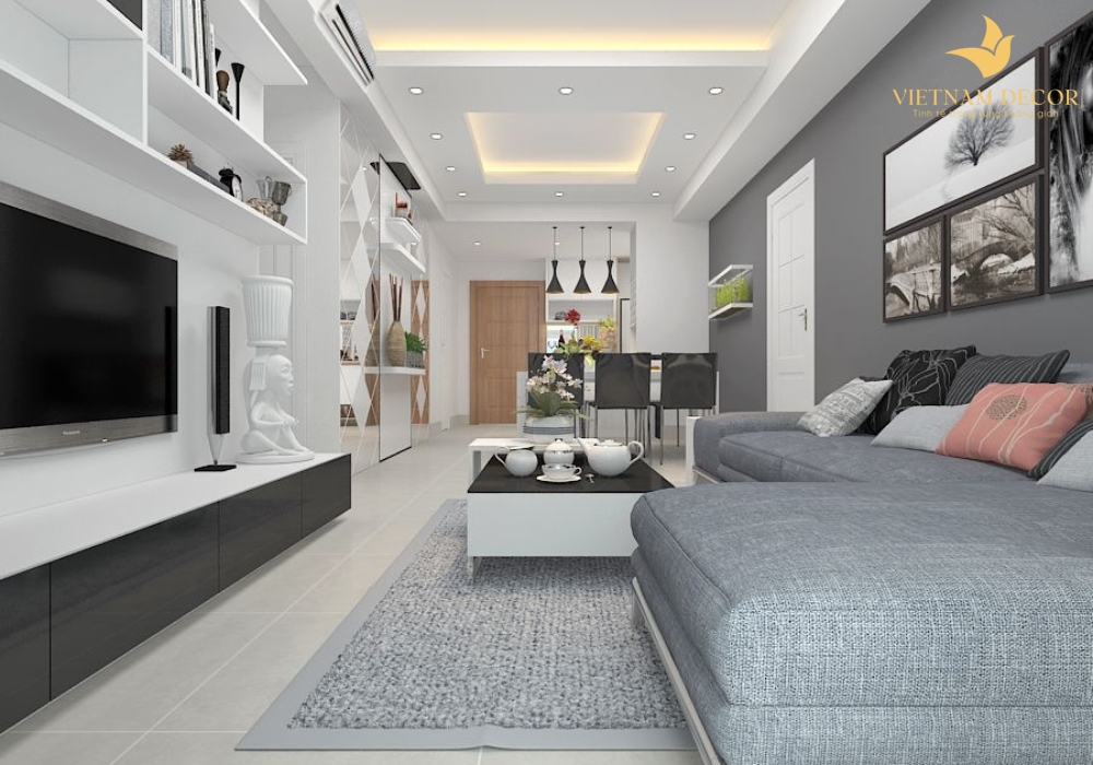 mẫu thiết kế phòng khách đẹp