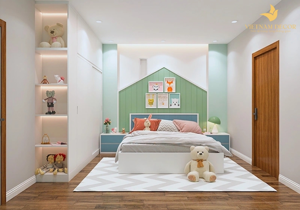decor phòng ngủ cho bé