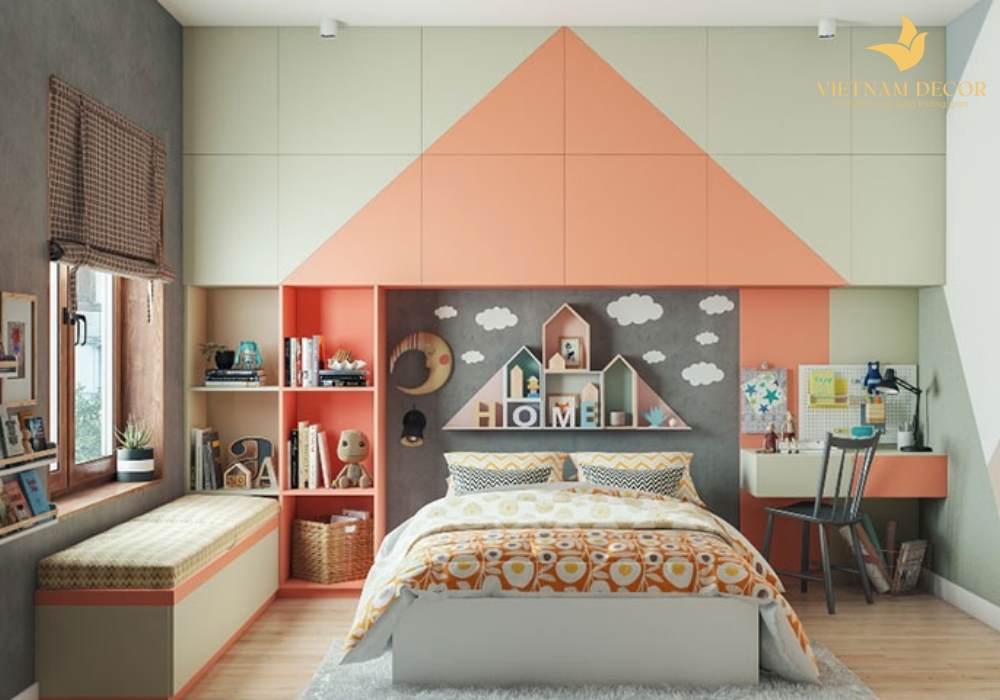 thiết kế nội thất phòng trẻ em