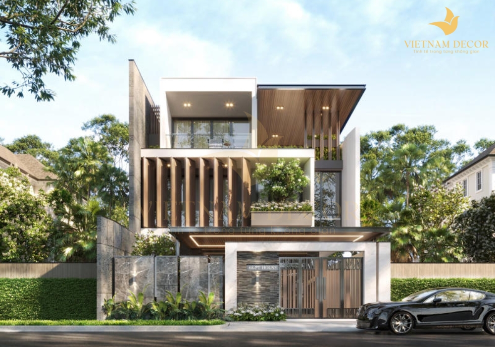 thi công biệt thự