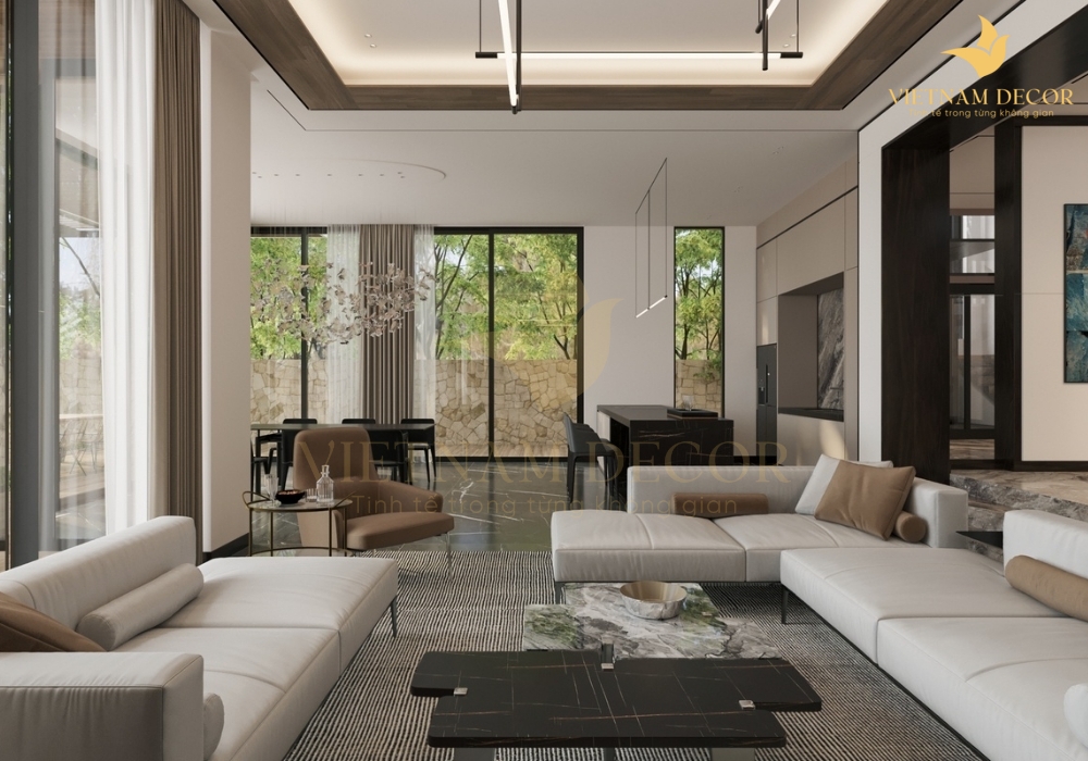 thiết kế nội thất biệt thự đẹp