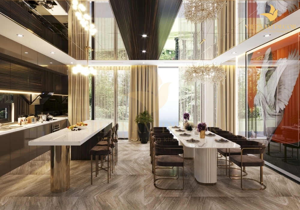 thiết kế nội thất biệt thự đẹp