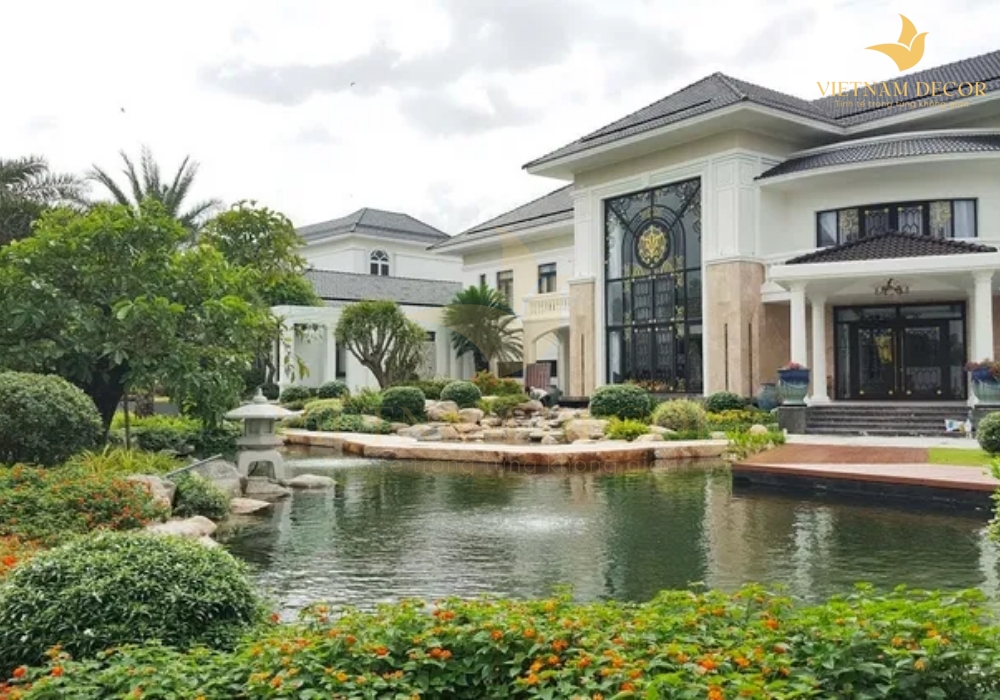 trang trí nội thất biệt thự