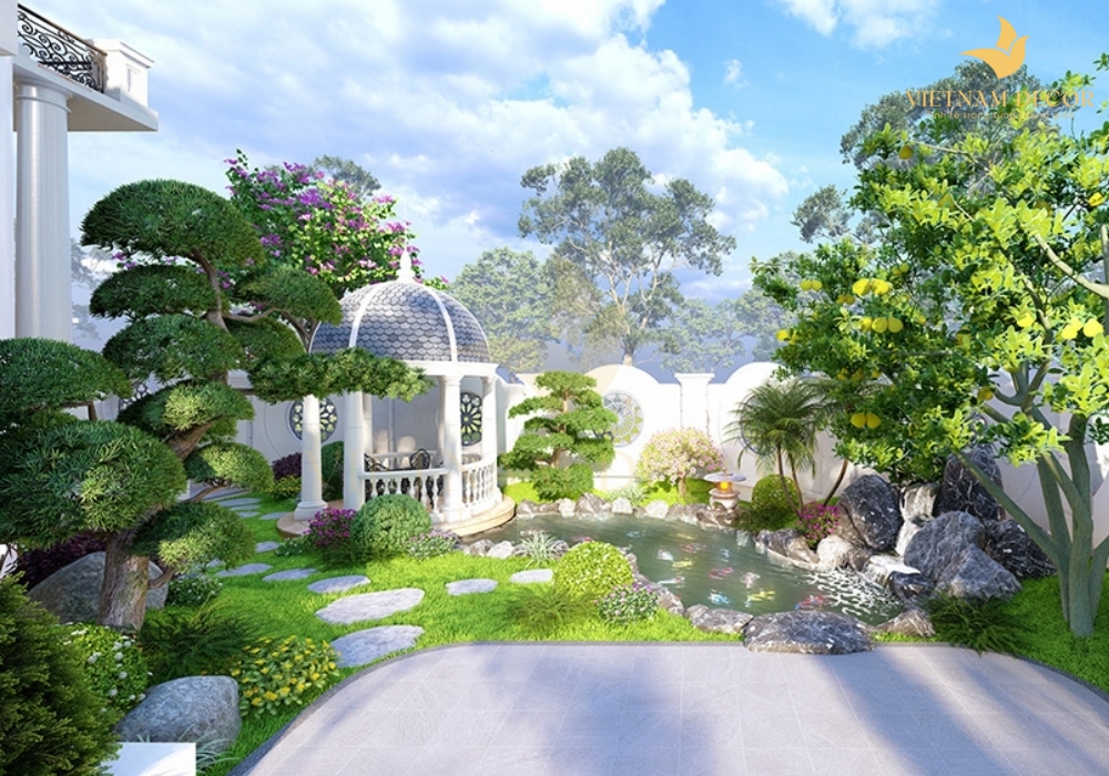 trang trí nội thất biệt thự