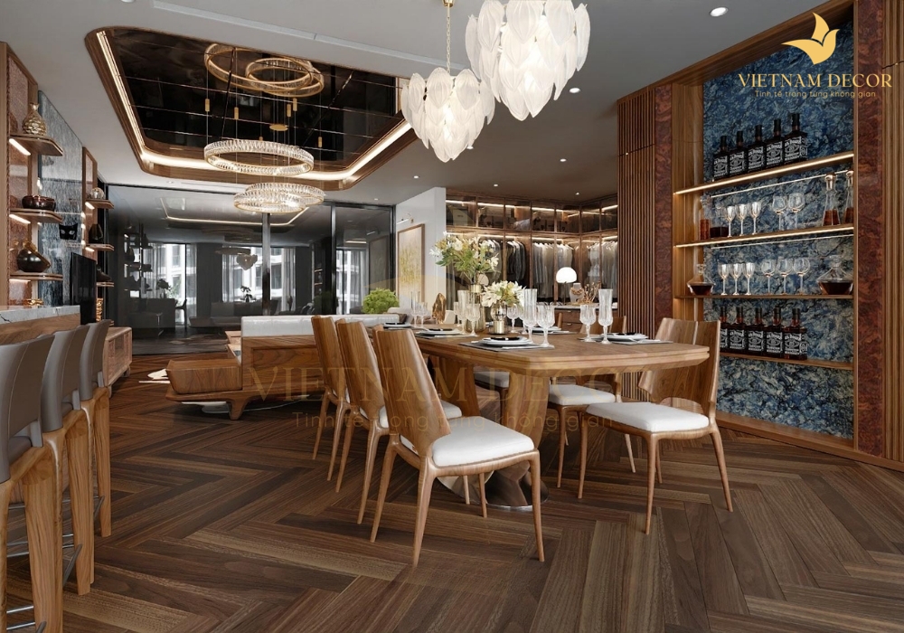 thiết kế nội thất biệt thự