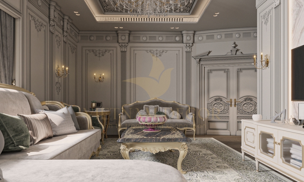 thi công nội thất biệt thự