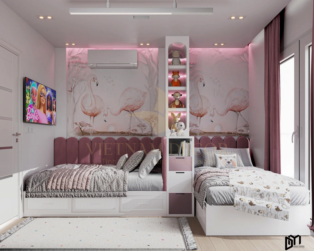 vách phòng ngủ đẹp