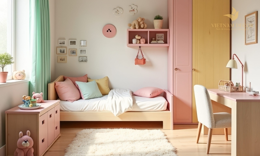 thiết kế phòng ngủ 15m2