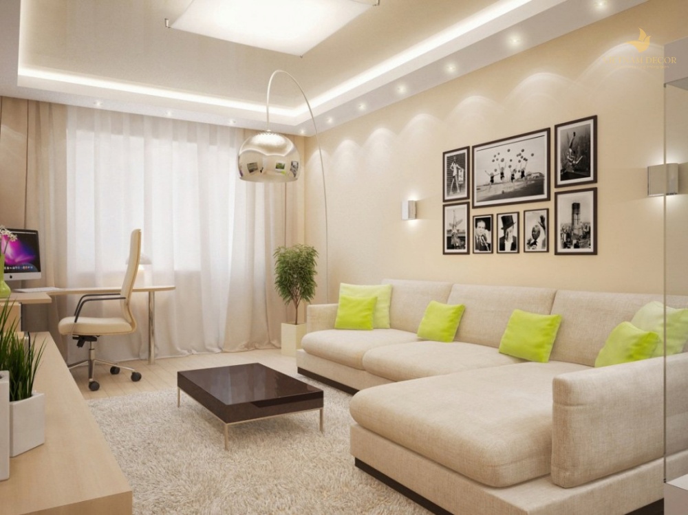 phòng khách nhỏ đẹp