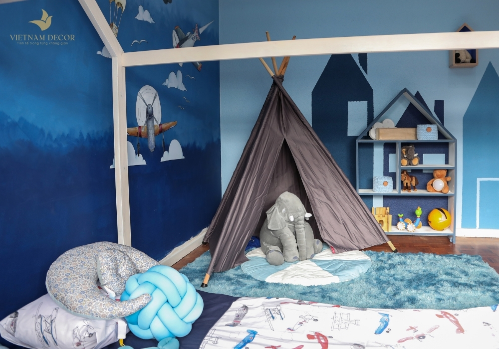 thiết kế phòng ngủ nhỏ 10m2
