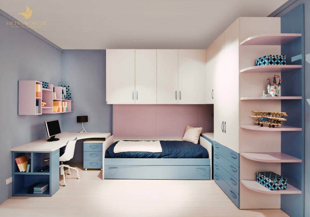 thiết kế phòng ngủ nhỏ 10m2