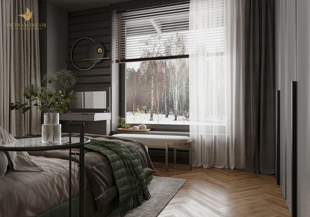 thiết kế phòng ngủ nhỏ 10m2