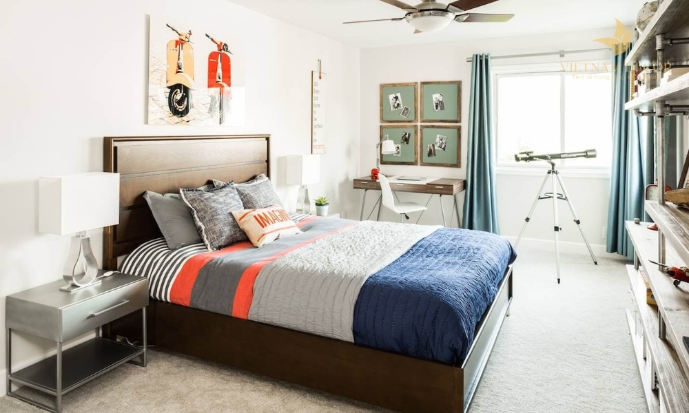 thiết kế phòng ngủ 15m2