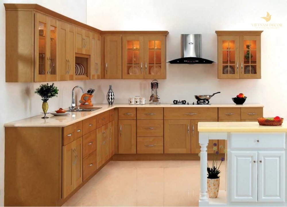 mẫu nhà bếp đẹp ở nông thôn