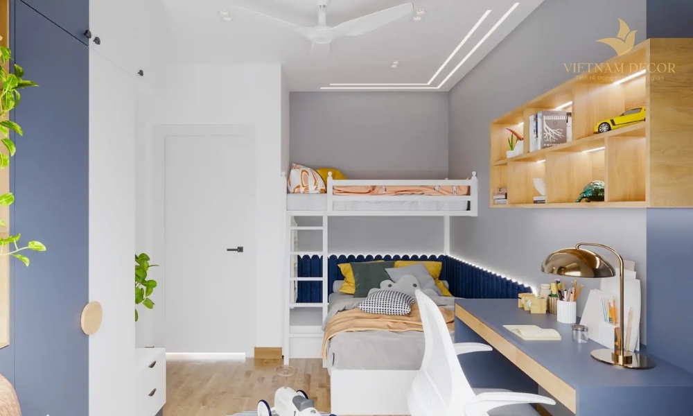 thiết kế phòng ngủ 15m2