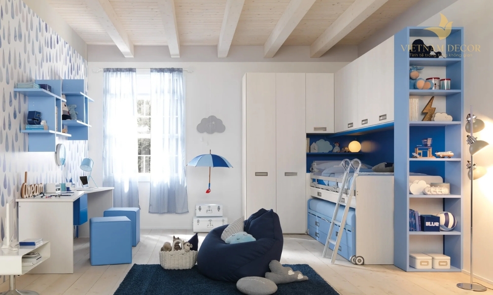 thiết kế phòng ngủ 15m2