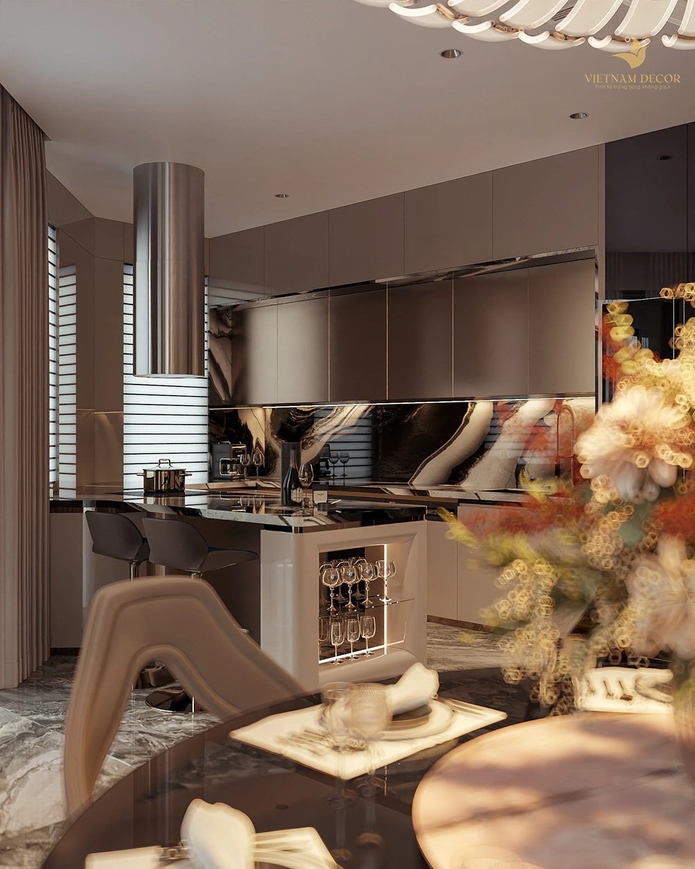 thiết kế nội thất luxury