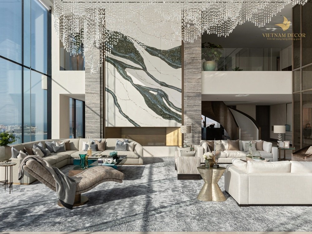 thiết kế nội thất luxury