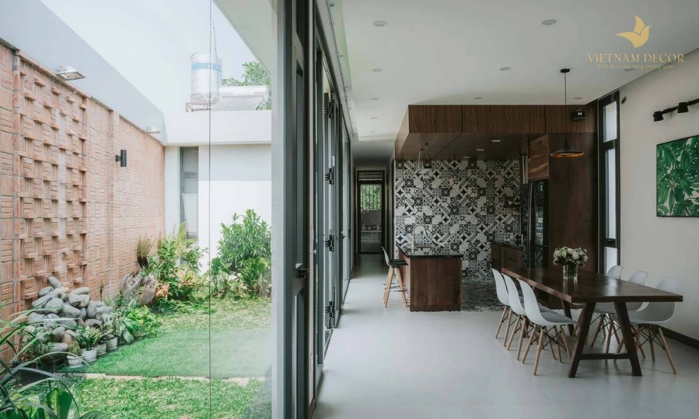 mẫu nhà bếp đẹp ở nông thôn