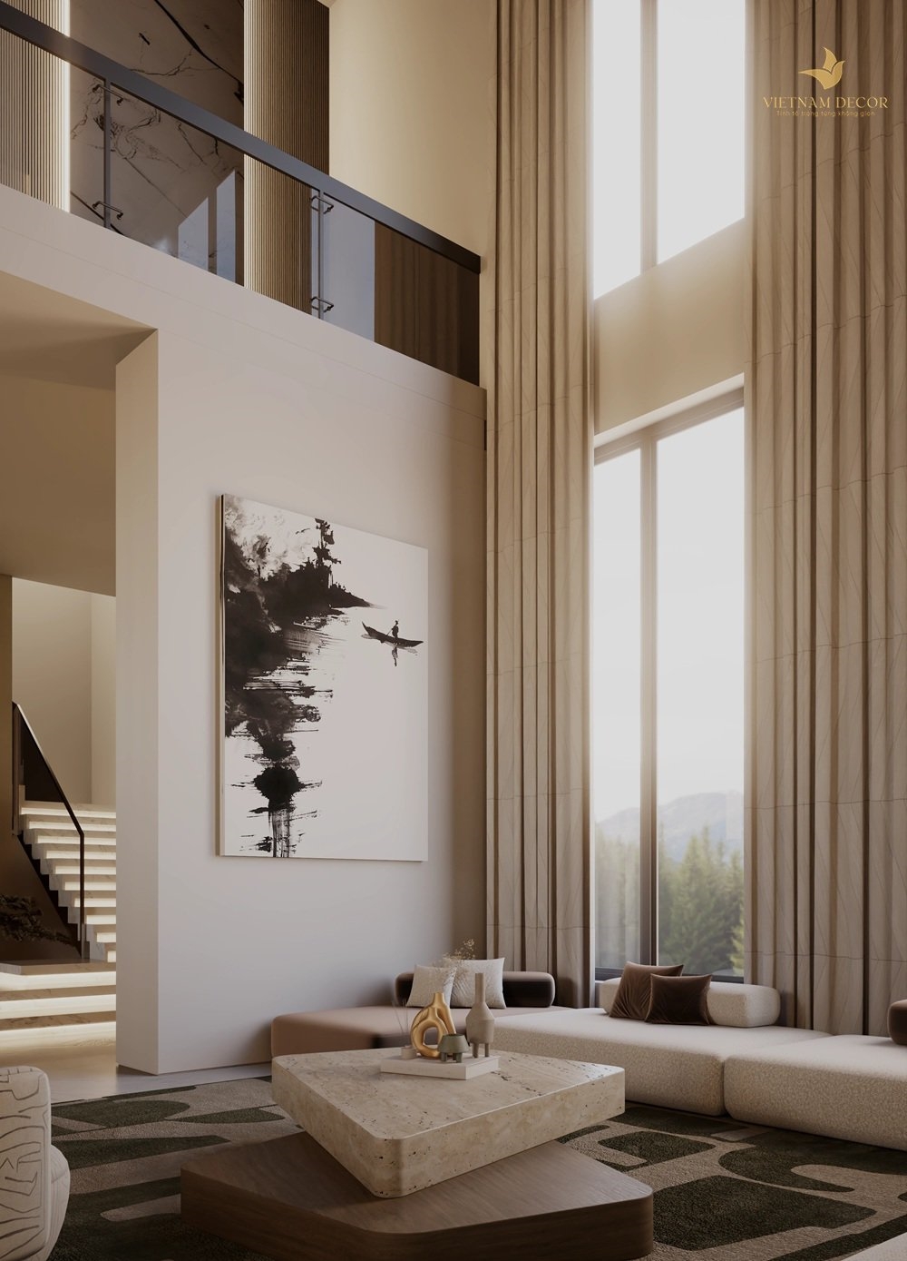 thiết kế nội thất luxury