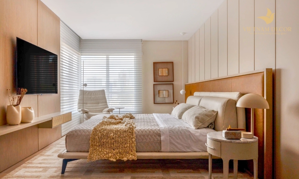 thiết kế phòng ngủ 15m2
