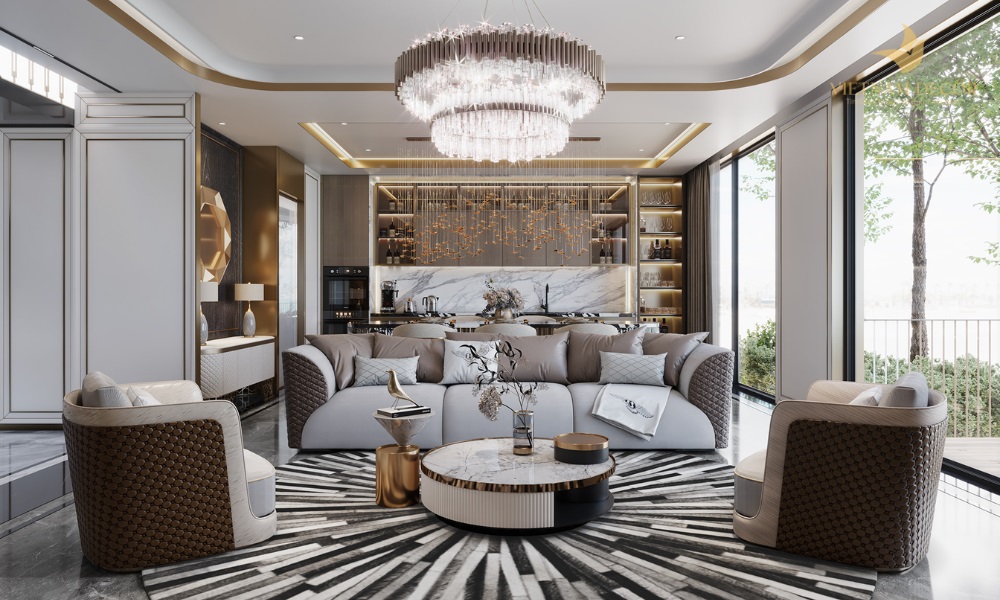 thiết kế nội thất nhà phố