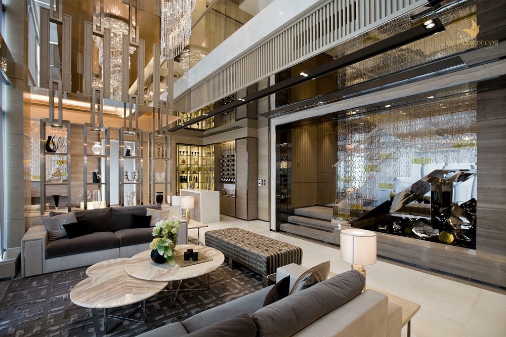 thiết kế nội thất luxury
