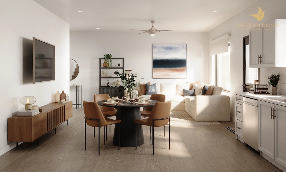 thiết kế nội thất nhà phố