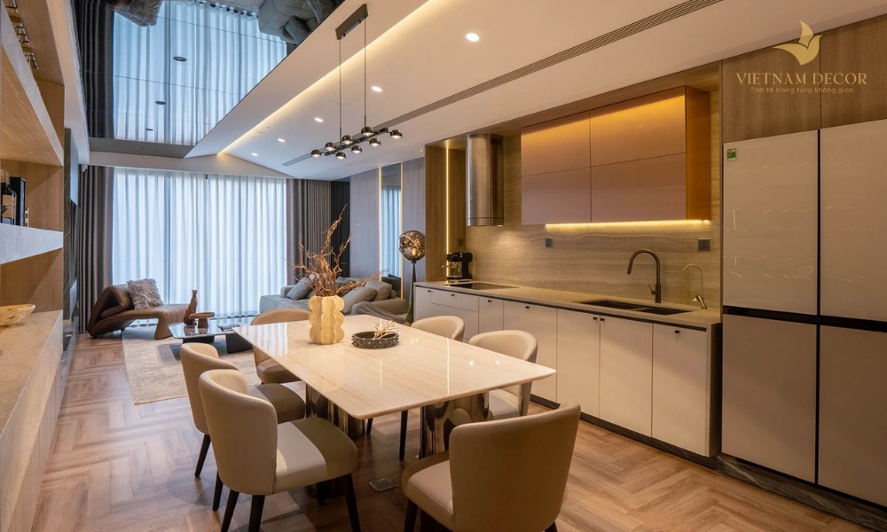 thiết kế nội thất nhà phố