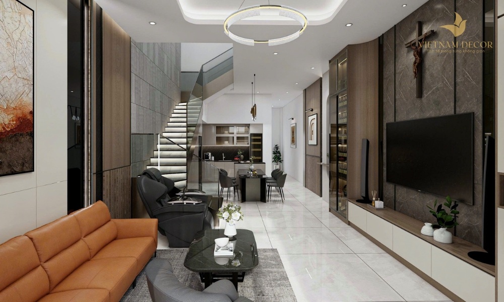 thiết kế nội thất nhà phố