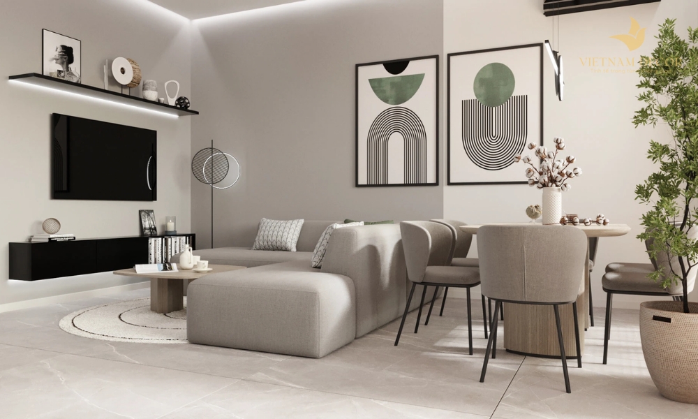 thiết kế nội thất nhà phố